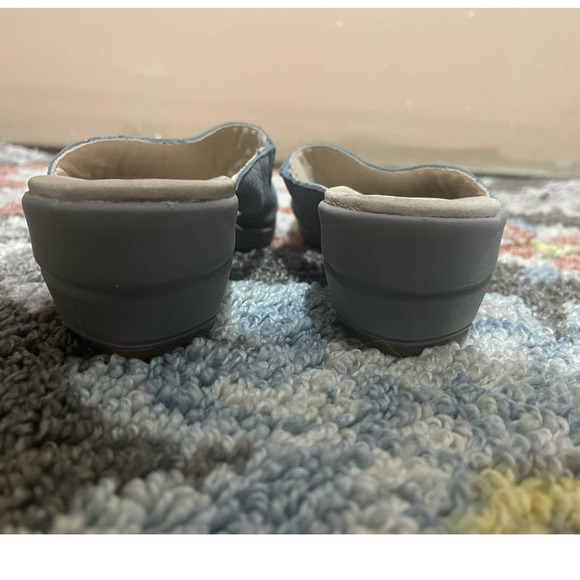 Merrell Veranda Eve Womens Leather Slide Sandals in Dusty Blue Size 7‎ - Picture 5 of 8